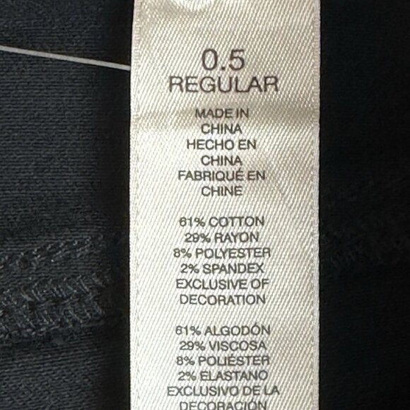 NWT Chicos The Platinum Barely Boots 0.5 Regular Black - Size 6 / Small - Picture 13 of 14